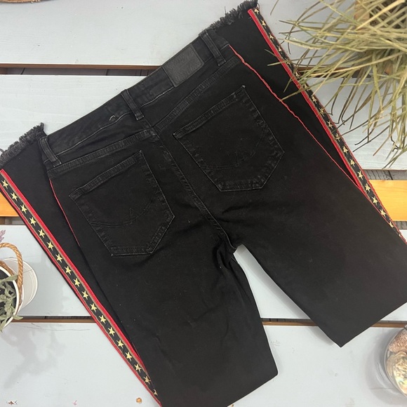 Superdry Sophia High Waist Skinny Jeans with Star Panel 26x32 - Picture 5 of 12